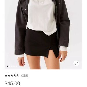 Urban Outfitters Grace Knit Micro Mini Skort